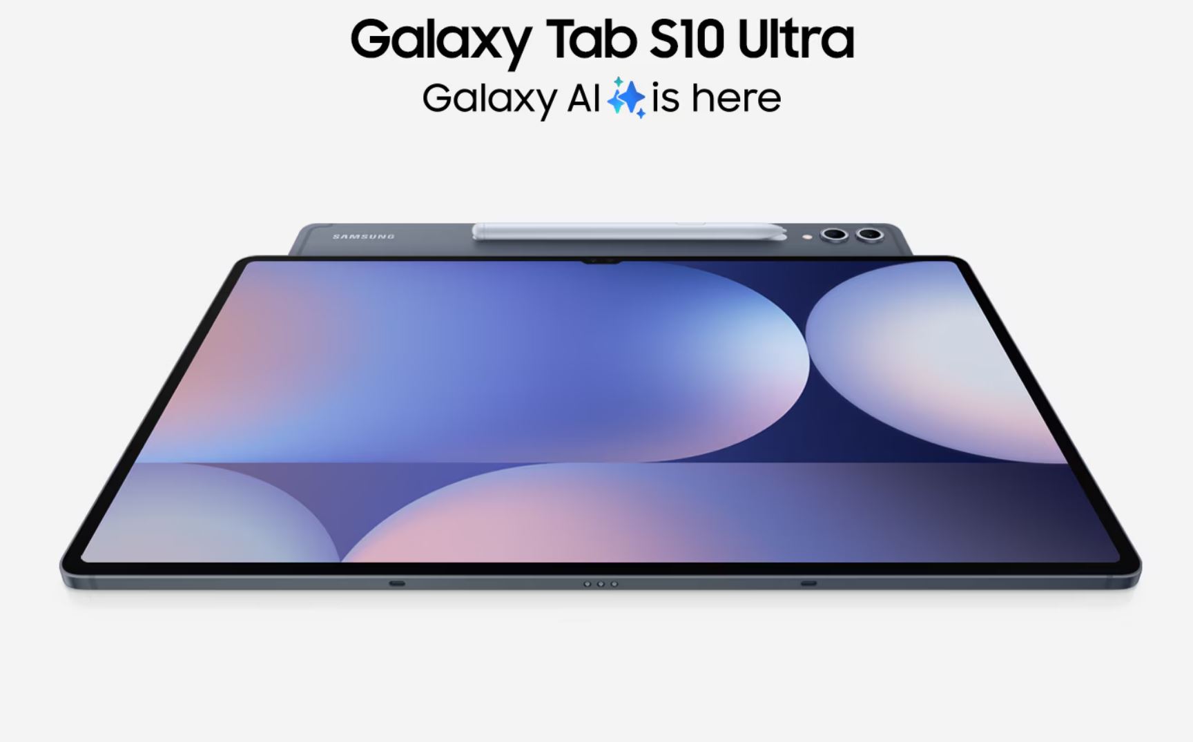 Samsung Galaxy Tab S10 Ultra - Tablet - Android 14 - 512 GB - 36.99 cm (14.6") Dynamic AMOLED 2X (2960 x 1848) - microSD-Steckplatz - Mondsteingrau