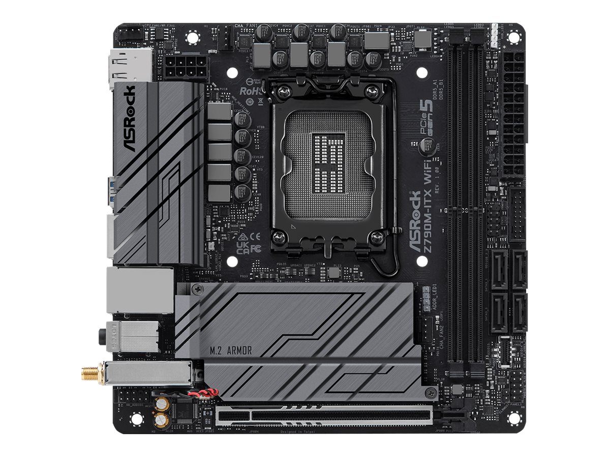 ASRock Z790M-ITX WiFi - Motherboard - Mini-ITX - LGA1700-Sockel - Z790