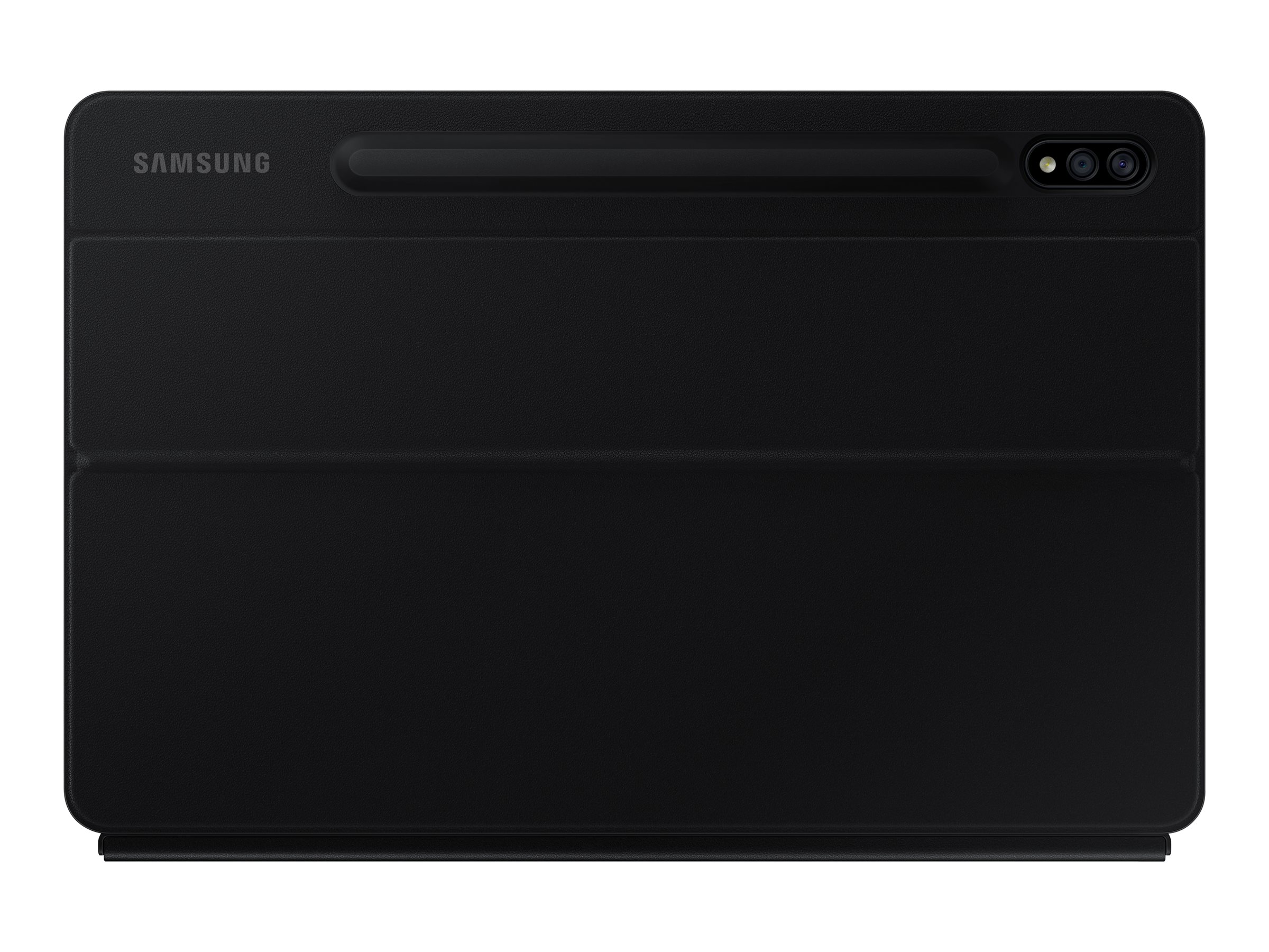 Samsung Book Cover Keyboard EF-DT870 - Tastatur und Foliohülle - mit Touchpad - Schwarz Eingabegerät