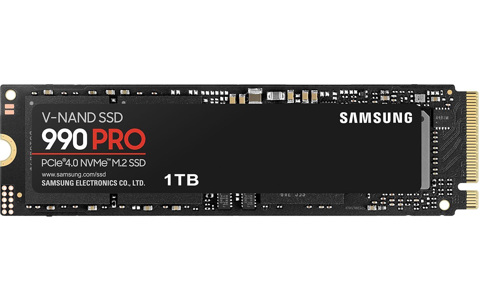 Samsung 990 PRO MZ-V9P1T0BW - SSD - 1 TB - PCIe 4.0 x4 (NVMe)