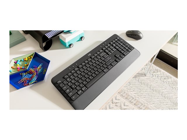 Logitech Signature - Tastatur - QWERTZ - Deutsch - Graphite Eingabegerät