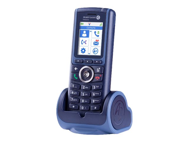 Alcatel-Lucent Enterprise 8234 - Schnurloses Digitaltelefon - IP-DECTGAP - dreiweg Anruffunktion - Blau