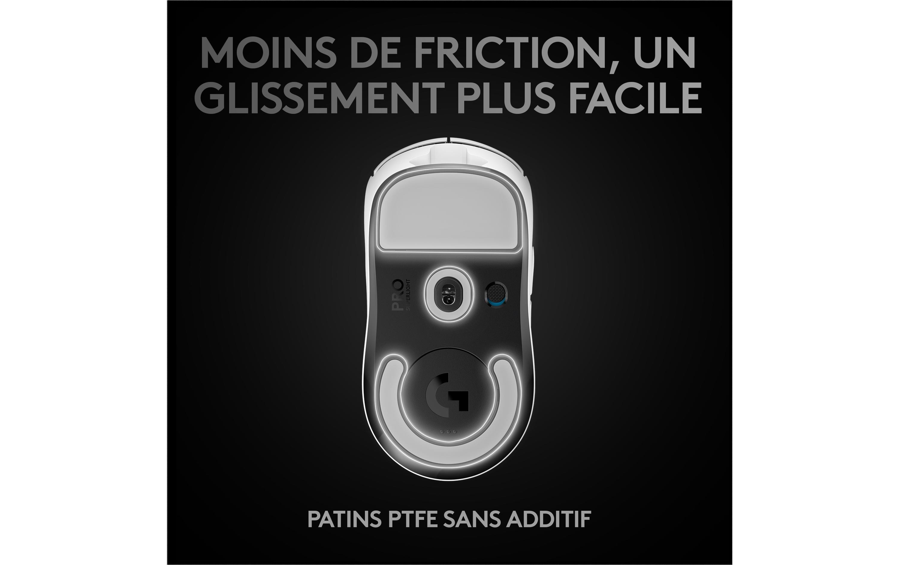 Logitech Gaming-Maus Pro X Superlight Weiss