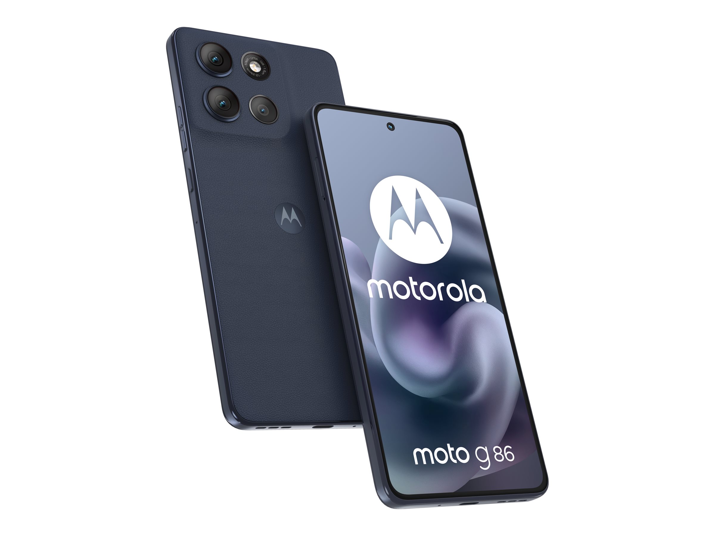 Motorola Moto G86 - 5G Smartphone - Dual-SIM - RAM 8 GB / Interner Speicher 256 GB - microSD slot - pOLED-Display - 6.67" - 2712 x 1220 Pixel (120 Hz) - 2 x Rückkamera 50 MP, 8 MP - front camera 32 MP - pantone spellbound