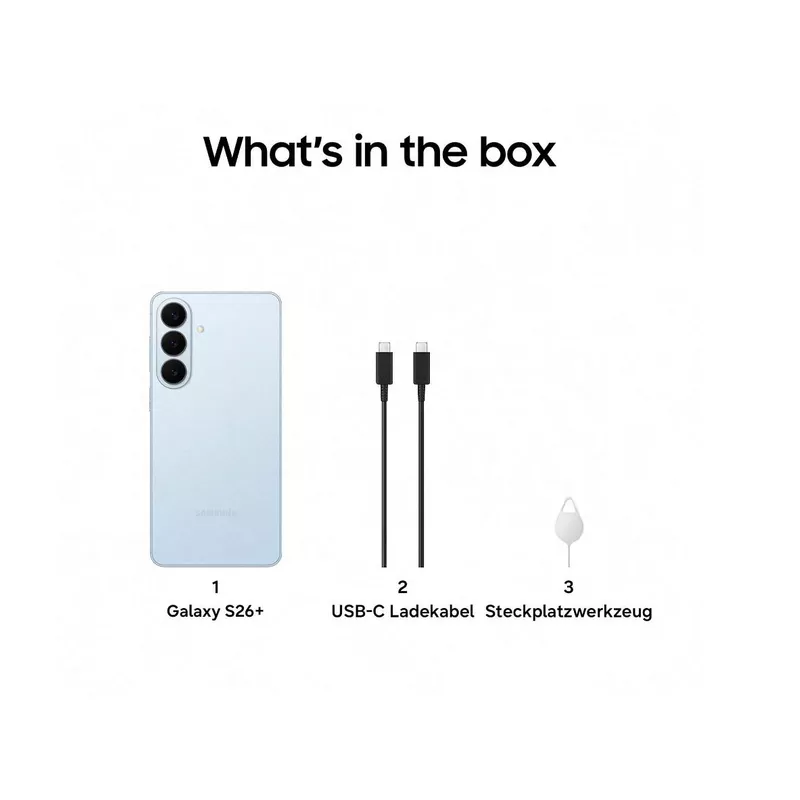Samsung Galaxy S26+ 5G Dual-SIM 512 GB Sky Blue 12 GB RAM 6,7" AMOLED