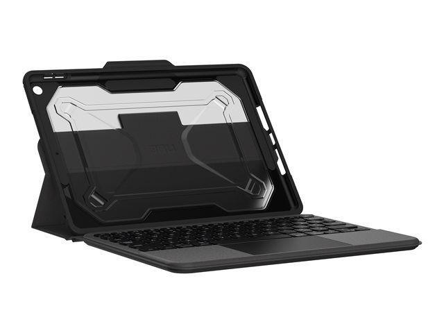UAG Rugged Bluetooth Keyboard w/Trackpad for iPad 10.2 German - Black/Ash - Tastatur und Foliohülle (Hülle) - mit Trackpad - Deutsch - Schwarz
Ash Eingabegerät