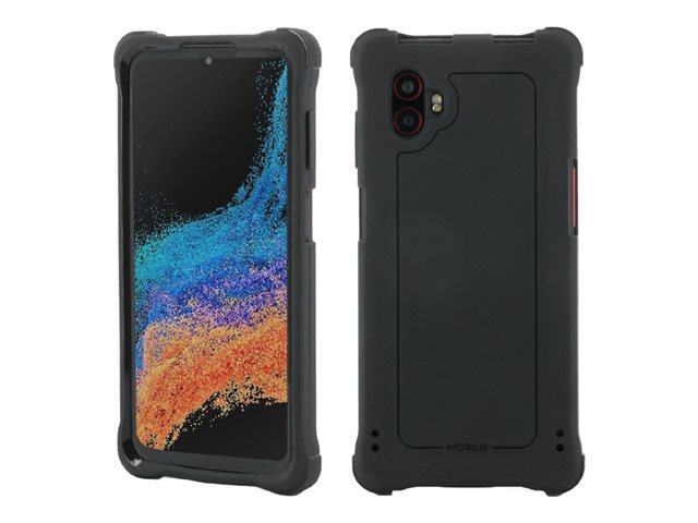 Mobilis PROTECH - Handyhülle für Samsung Galaxy Xcover 6 Pro - verstärkt - Schwarz 