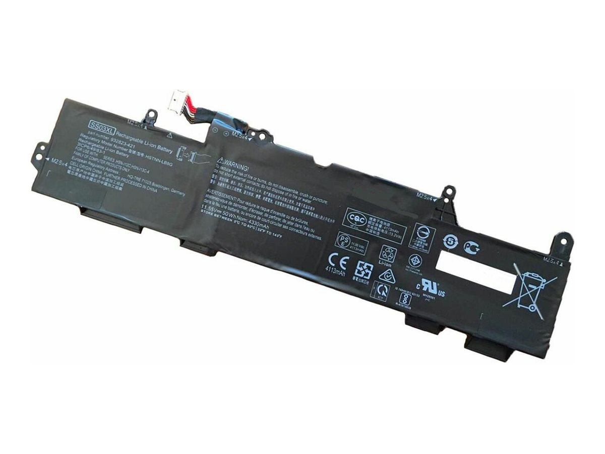 CoreParts - Laptop-Batterie (gleichwertig mit: HP 933321-855, HP 933321-855N, HP SS03XL, HP SS03050XL-PL) - 4.1 Ah - 47 Wh - Schwarz - für HP EliteBook 735 G5, 745 G5, 840 G5; Mobile Thin Client mt44, mt45; ZBook 14u G5