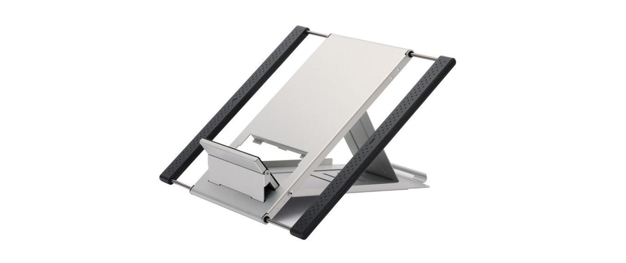 Neomounts NSLS100 Aufstellung - für Notebook / Tablet - Silber