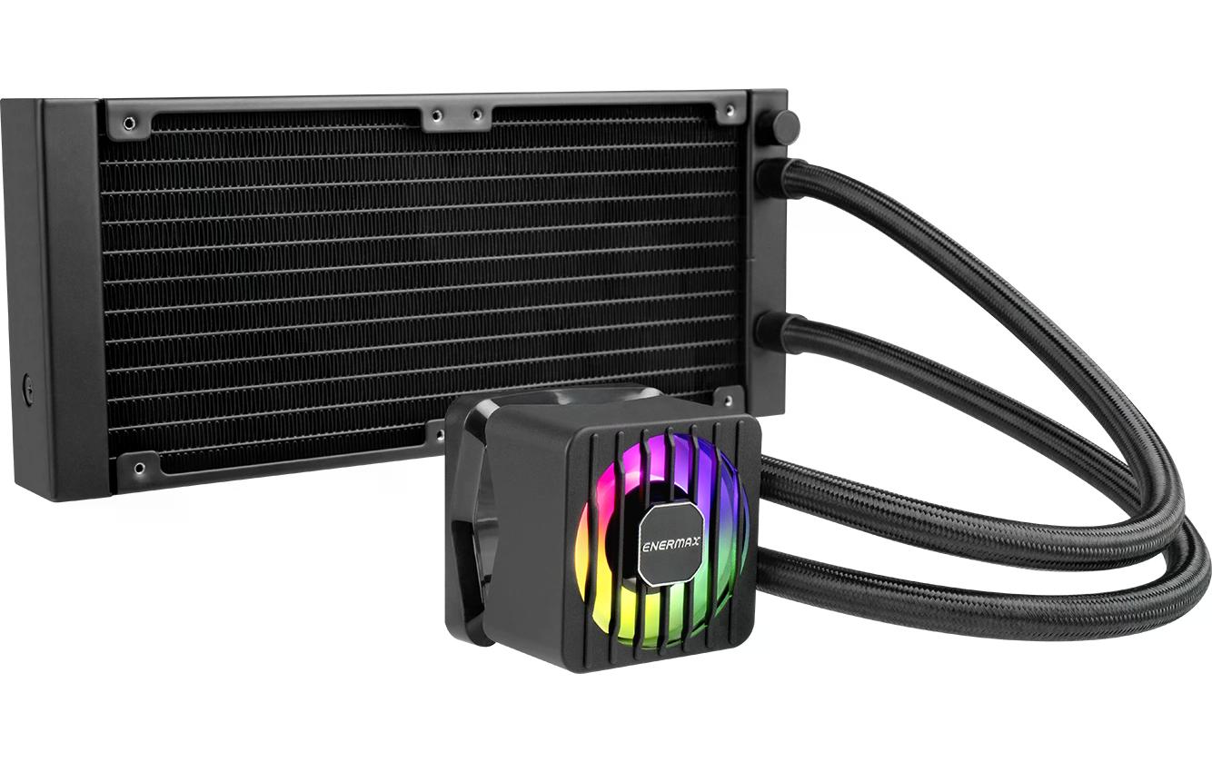 Enermax LIQMAXFLO ELC-LMF240T-ARGB - Prozessor-Flüssigkeitskühlsystem - 38 mm dicker Kühler