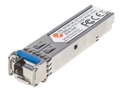 Intellinet Transceiver Module Optical
Gigabit Fiber WDM Bi-Directional SFP
1000Base-Lx (LC) Single-Mode Port
10km
WDM (Rx1550/Tx1310)
MSA Compliant
Equivalent to Cisco GLC-BX-U
Fibre
Three Year Warranty - SFP (Mini-GBIC)-Transceiver-Modul - 1GbE