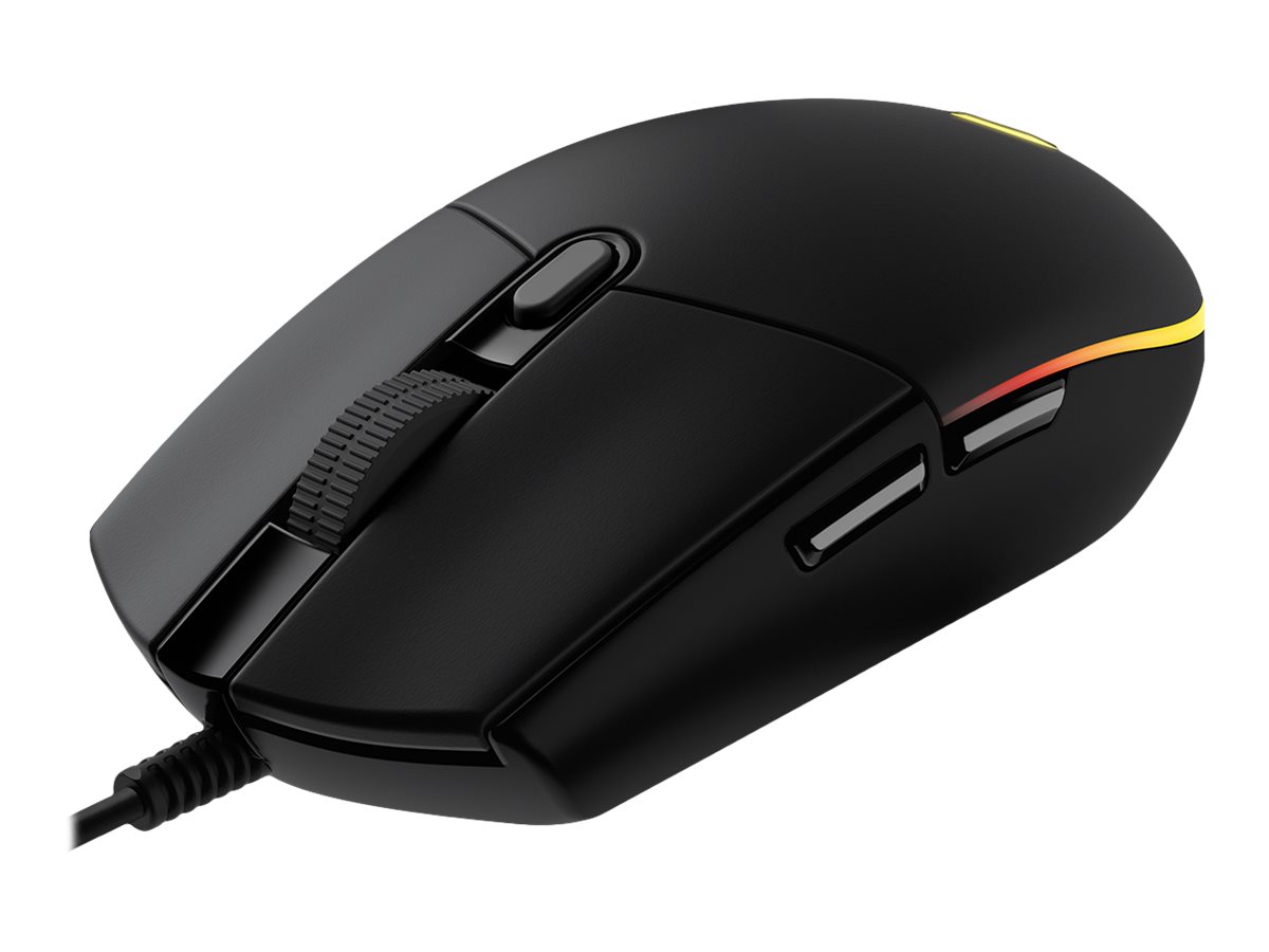 Logitech Gaming Mouse G102 LIGHTSYNC - Maus - USB - Schwarz
