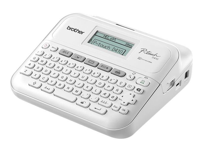 Brother P-Touch PT-D410VP - Beschriftungsgerät - s/w - Thermotransfer