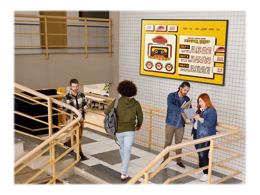 ViewSonic CDE5530 CDE30 Series - 140 cm (55") LCD-Display mit LED-Hintergrundbeleuchtung - 4K - für Digital Signage