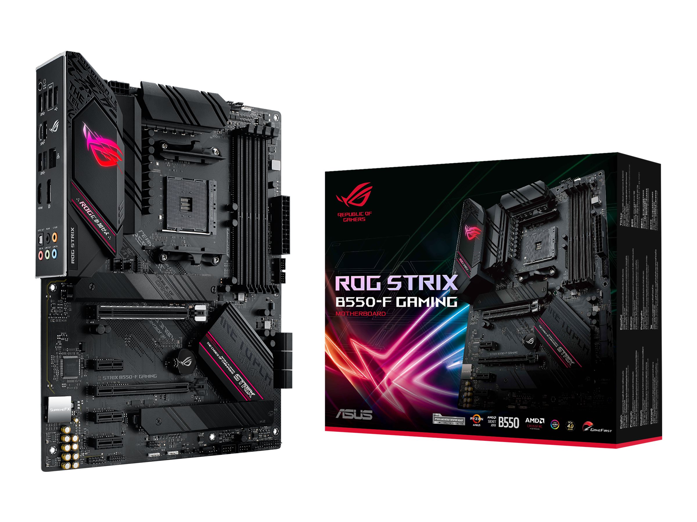 ASUS ROG STRIX B550-F GAMING - Motherboard - ATX - Socket AM4 - AMD B550