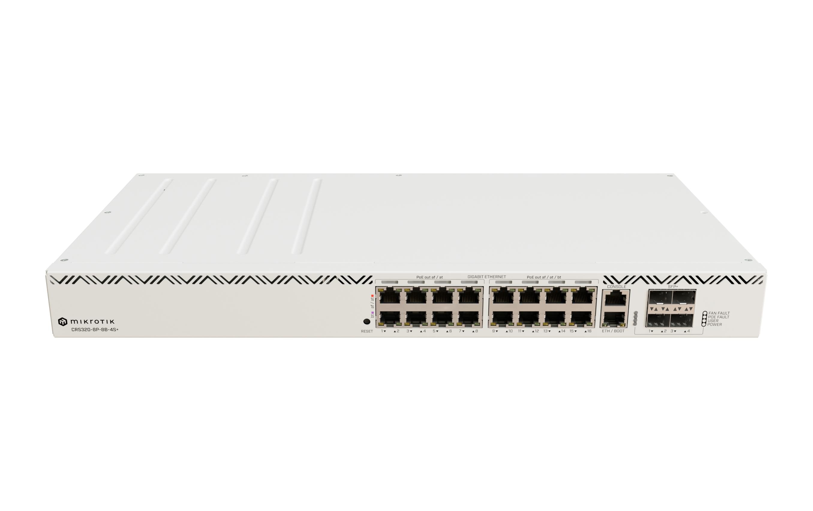 MikroTik PoE++ Switch CRS320-8P-8B-4S+RM 21 Port