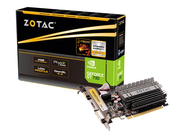 ZOTAC GeForce GT 730 - Grafikkarten - GF GT 730 - 4 GB