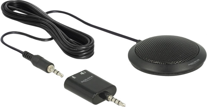 Delock Condenser Table Microphone - Mikrofon