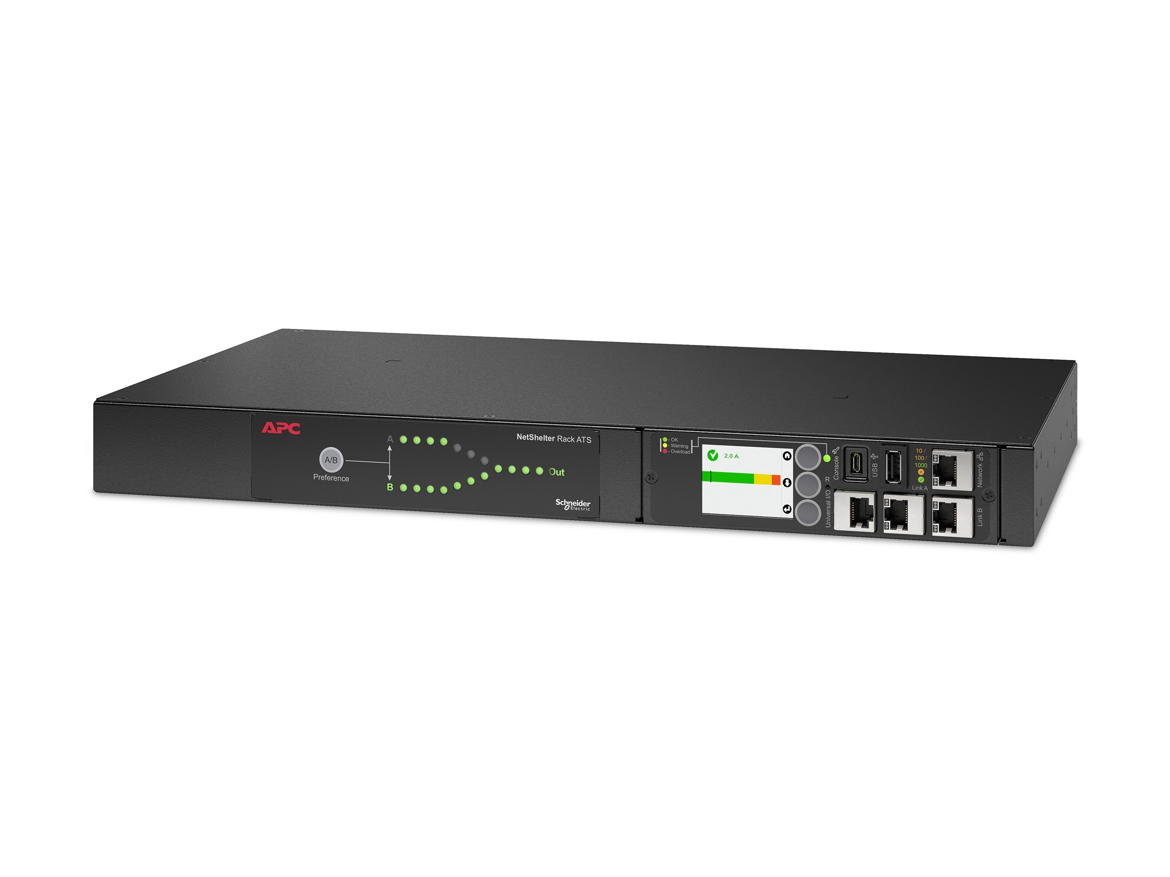 APC NetShelter - automatisches NetzumschaltgerÃ¤t - 3700 VA