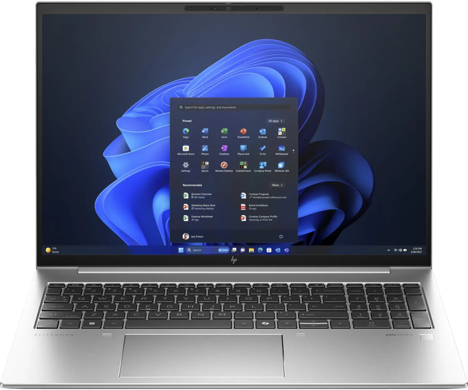 HP EliteBook 860 G11 Notebook - 40.6 cm (16") - Core Ultra 7 - 32 GB RAM - 1 TB SSD