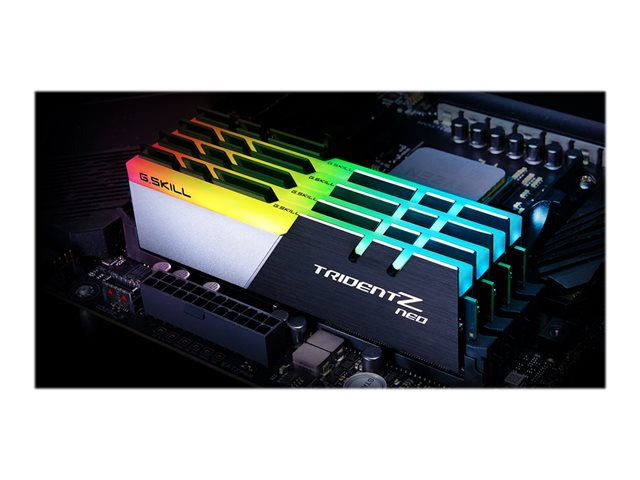 G.Skill TridentZ Neo Series - DDR4 - Kit - 64 GB: 4 x 16 GB - DIMM 288-PIN - 3600 MHz / PC4-28800 - ungepuffert