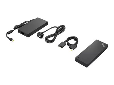 Lenovo ThinkPad Thunderbolt 4 WorkStation Dock - Dockingstation - Thunderbolt 4 - HDMI
2 x DP
2 x Thunderbolt - 1GbE
