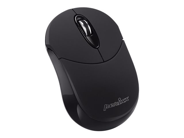 Perixx PERIMICE-802 - Maus - Bluetooth 3.0 - Schwarz (matt & glänzend)