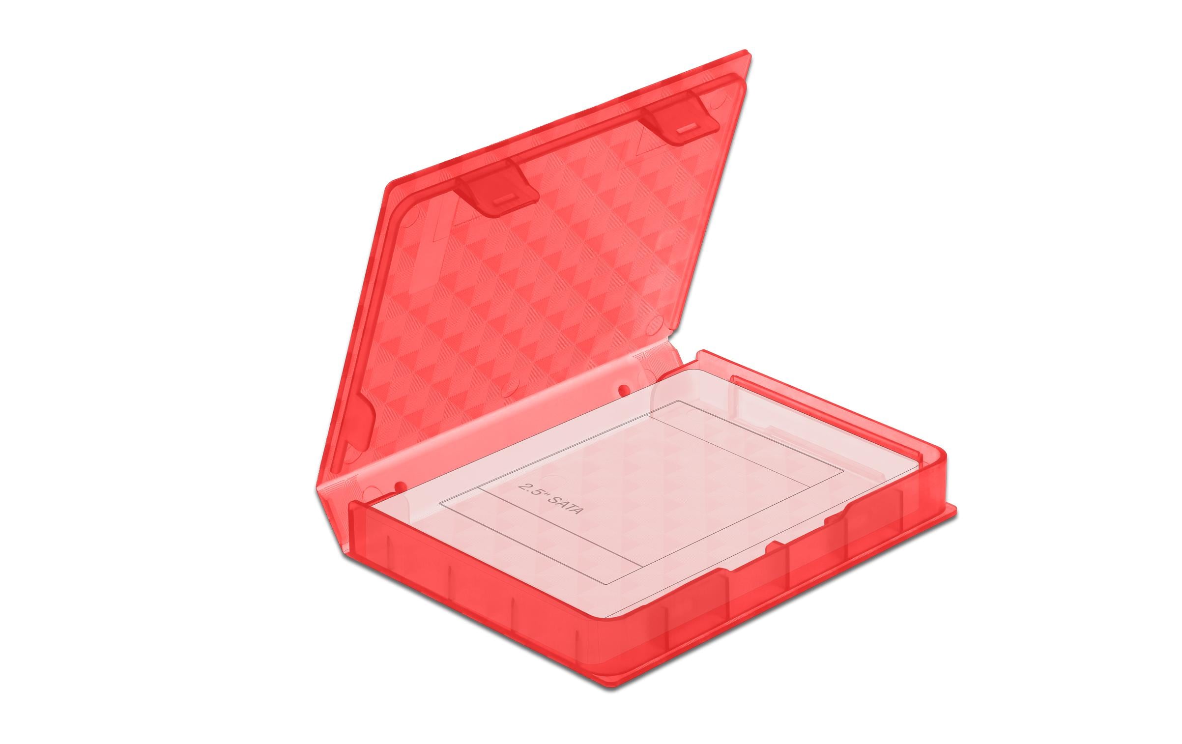 Delock Protection Box - Festplattenlaufwerk-Schutzgehäuse