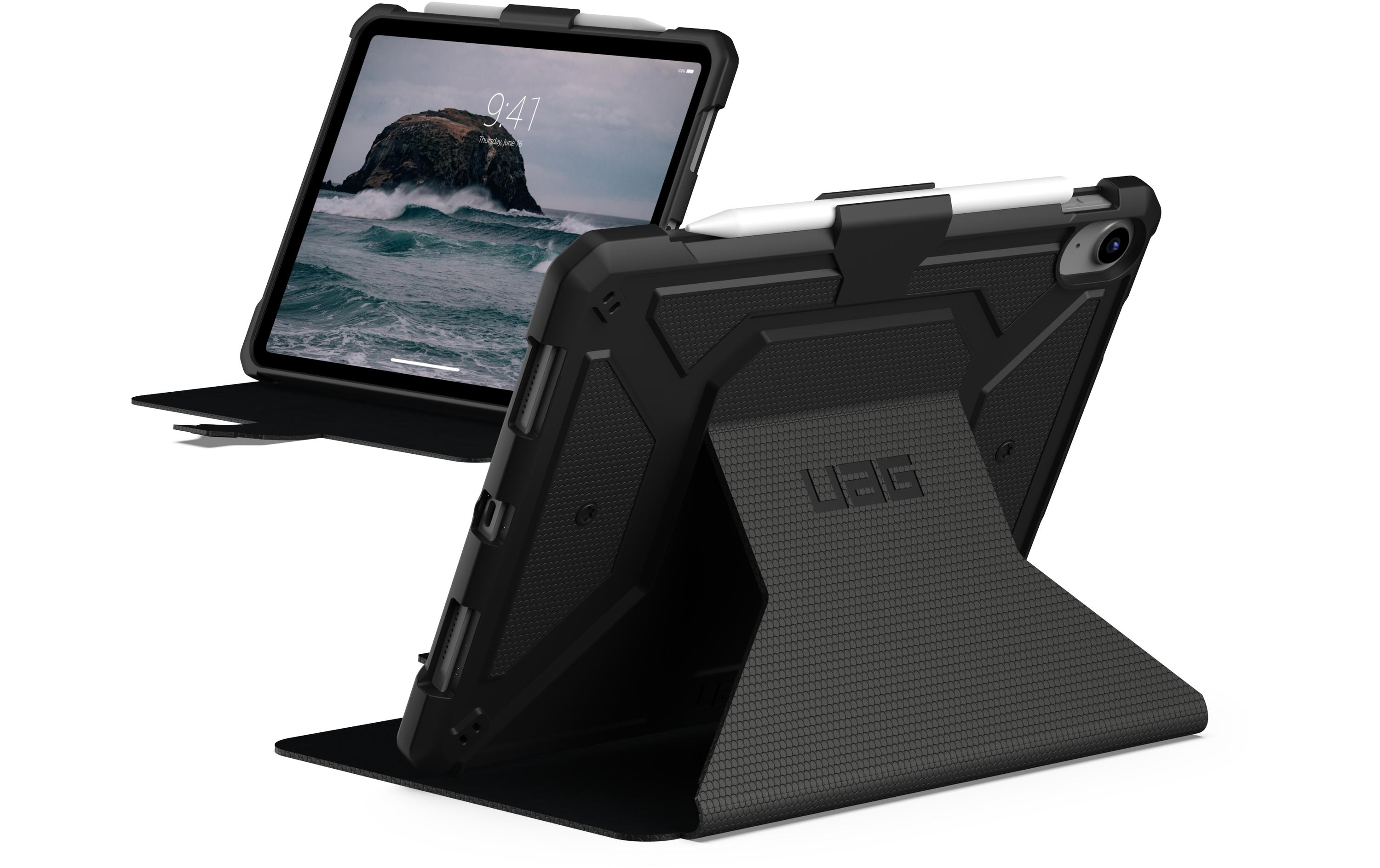 UAG Tablet Book Cover Metropolis iPad 10.9" (10th Gen.) Schwarz