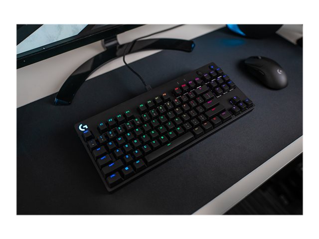 Logitech G Pro Mechanical Gaming Keyboard - Tastatur - US International - Schwarz Eingabegerät