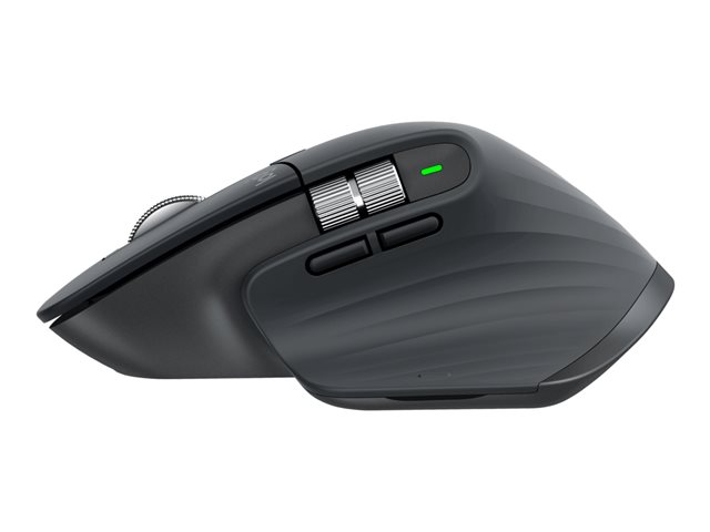 Logitech MX Master 3S Performance Wireless Mouse - Maus - Bluetooth
2.4 GHz - Schwarz