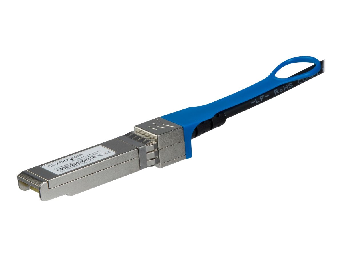 StarTech.com 3m HP JD097C kompatibel - SFP+ Direktverbindungskabel - 10GbTwinax Kabel - passives SFP+ Kabel - 10GBase Direktanschlusskabel - SFP+ eingerastet zu SFP+ eingerastet - 3 m - twinaxial - SFF-8431/SFF-8432 - passiv - Schwarz