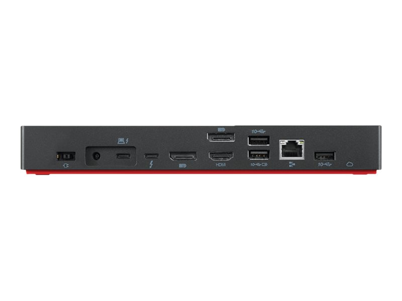 Lenovo ThinkPad Universal Thunderbolt 4 Smart Dock - Dockingstation - Thunderbolt 4 - HDMI
2 x DP
Thunderbolt - 1GbE
