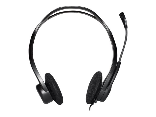 Logitech 960 USB Headset, On-Ear, Schwarz, Kabelgebunden, (981-000100)