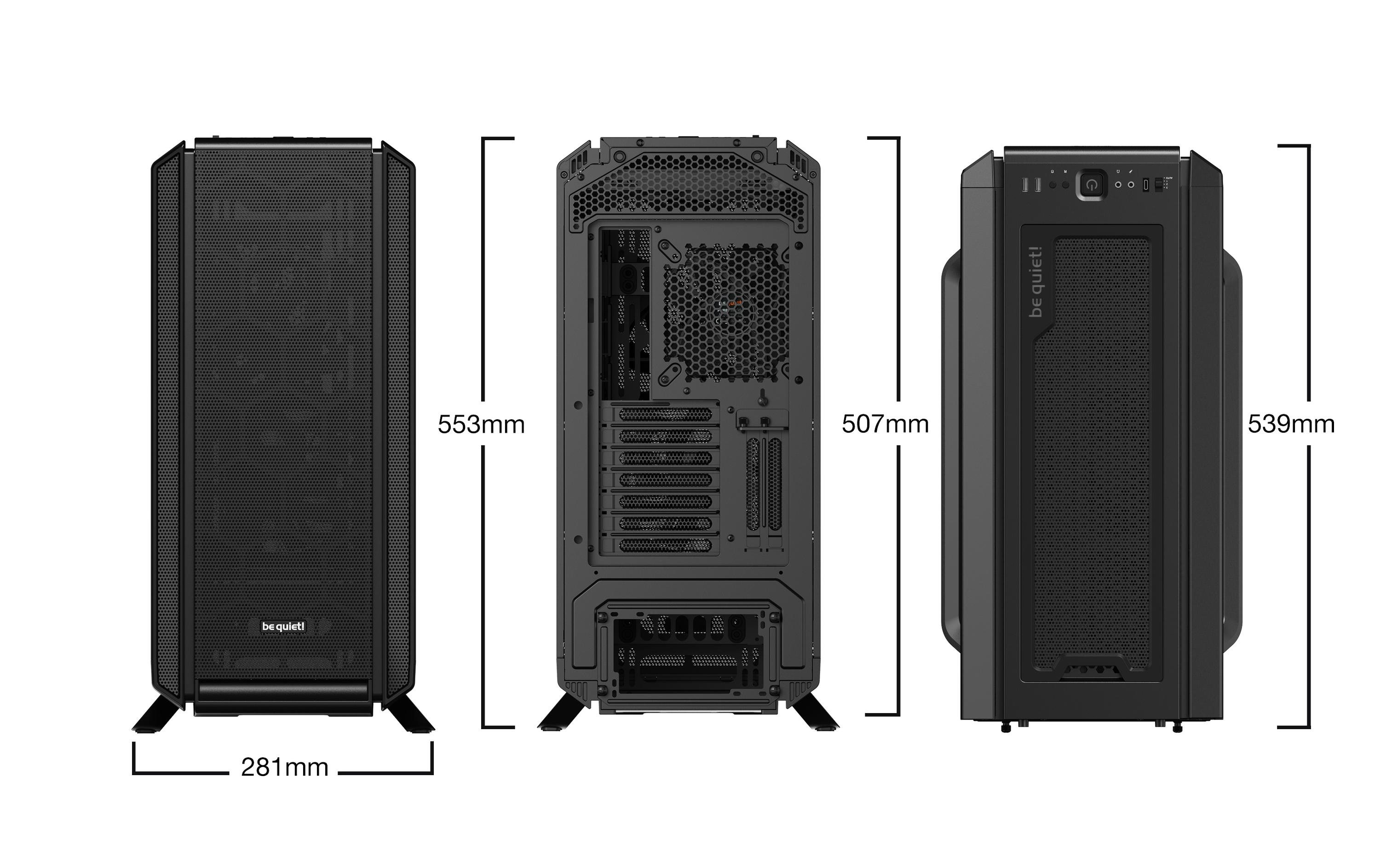 be quiet! PC-Gehäuse Silent Base 802