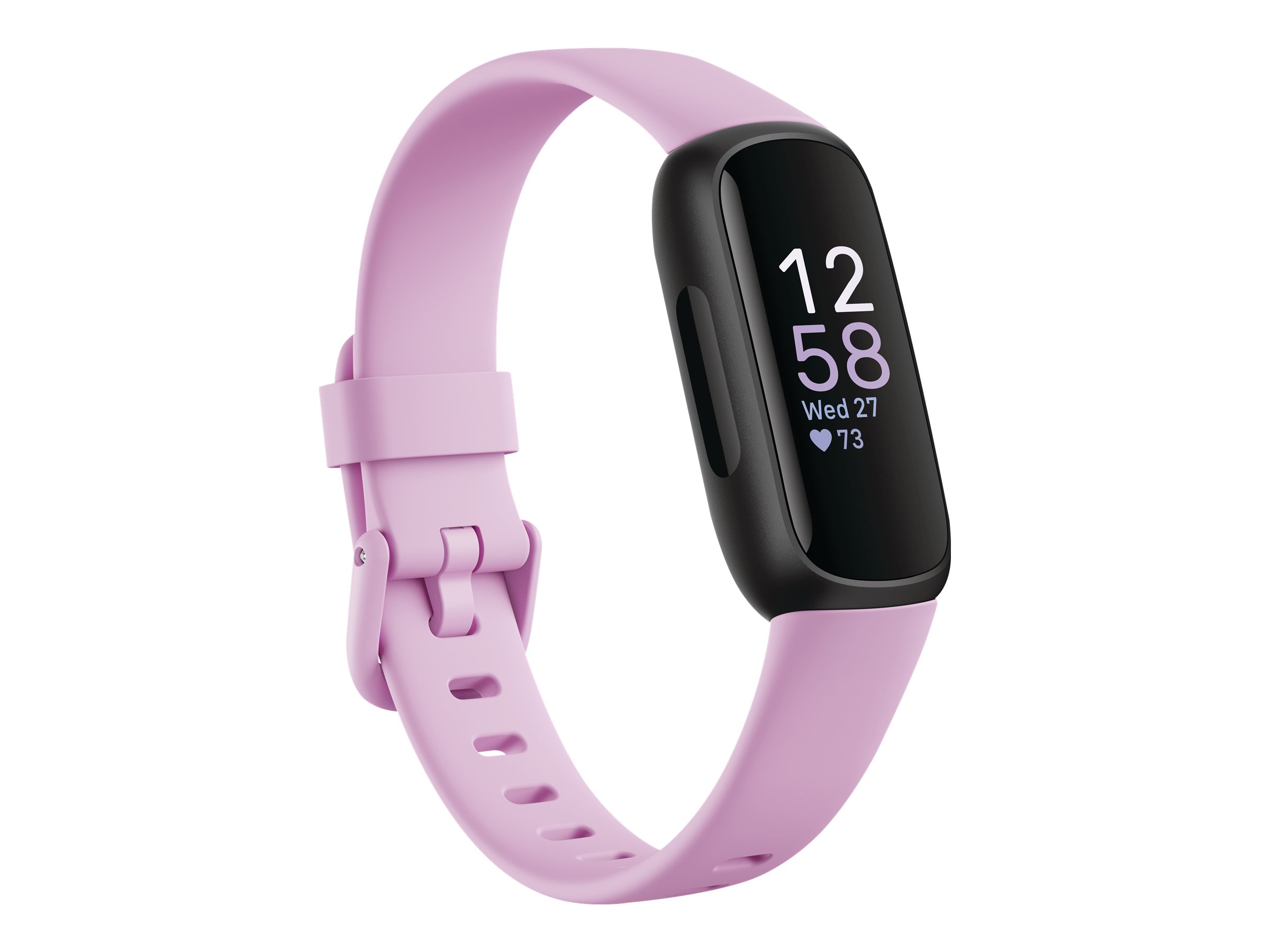 Fitbit Inspire 3 - schwarz - Aktivitätsmesser mit Band - Lilac Bliss