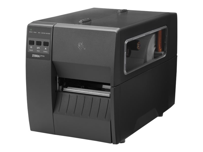 Zebra ZT111 - Etikettendrucker - Thermotransfer - Rolle (11,4 cm) - 300 dpi - bis zu 152 mm/Sek. - USB 2.0, LAN, seriell, Bluetooth