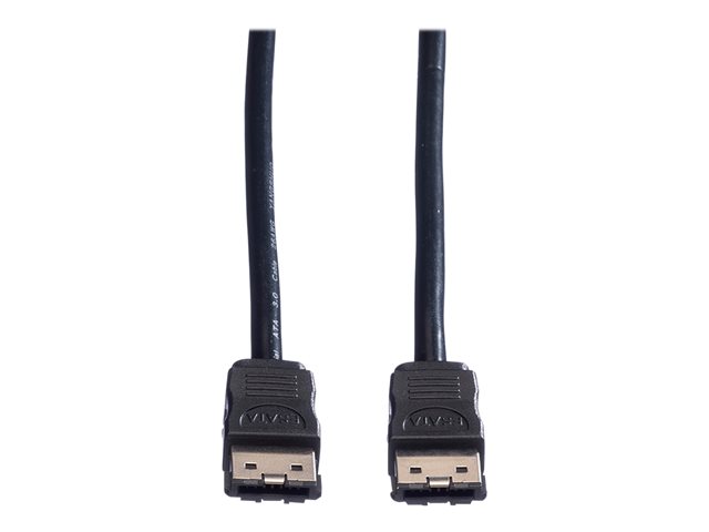 Roline - eSATA-Kabel - Serial ATA 150/300/600 - eSATA (M) zu eSATA (M) - 0.5 m