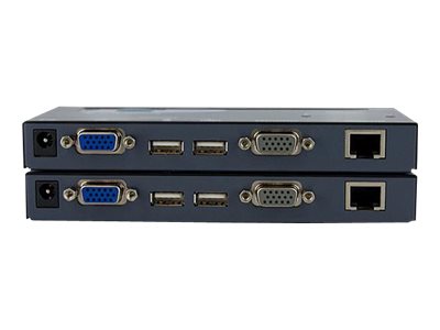 StarTech.com USB VGA KVM Verlängerung bis zu 150m - KVM extender über Cat5 UTP Netzwerkkabel 2x VGA Buchse, 4x USB Stecker - KVM-Extender - über CAT 5 - bis zu 150 m