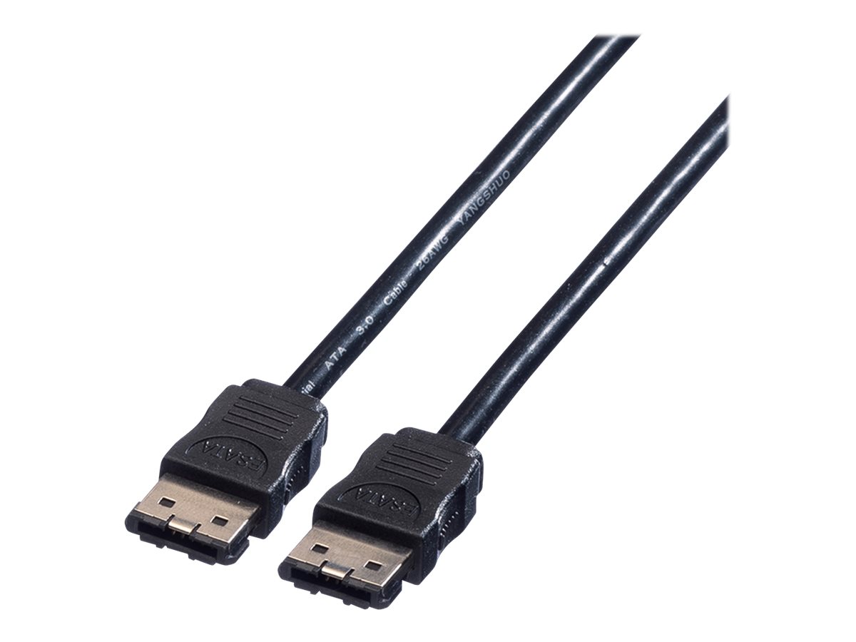 Roline - eSATA-Kabel - Serial ATA 150/300/600 - eSATA (M) zu eSATA (M) - 0.5 m