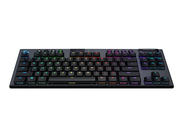 Logitech G915 TKL Tenkeyless LIGHTSPEED Wireless RGB Mechanical Gaming Keyboard - Tastatur - QWERTZ - Deutsch - Kohle Eingabegerät