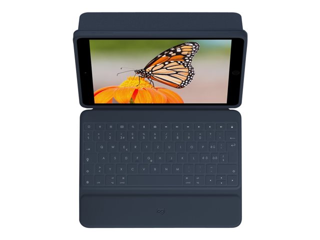 Logitech Rugged Combo 3 For Education - Tastatur und Foliohülle Eingabegerät