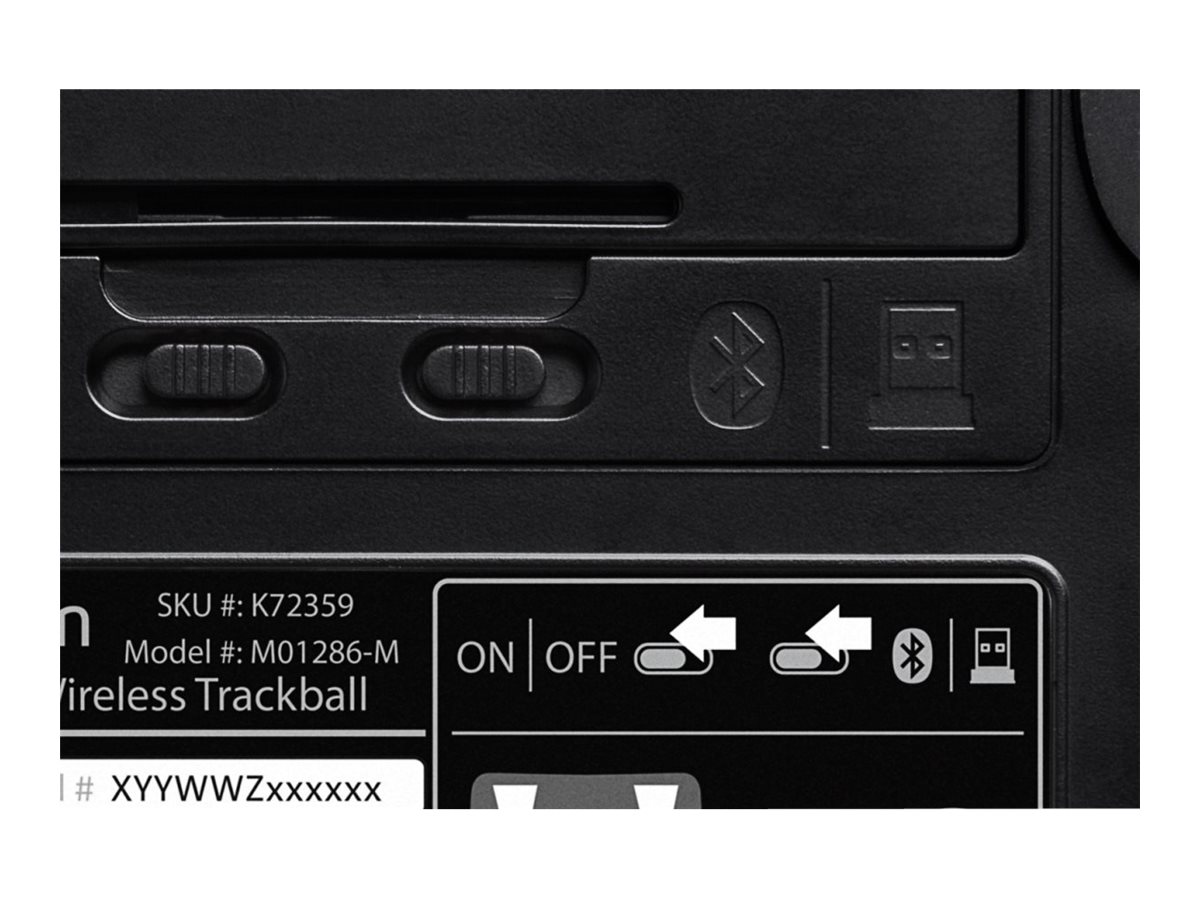 Kensington Kabelloser Expert Mouse-Trackball - Trackball - 2.4 GHz
Bluetooth 5.0 LE - Schwarz