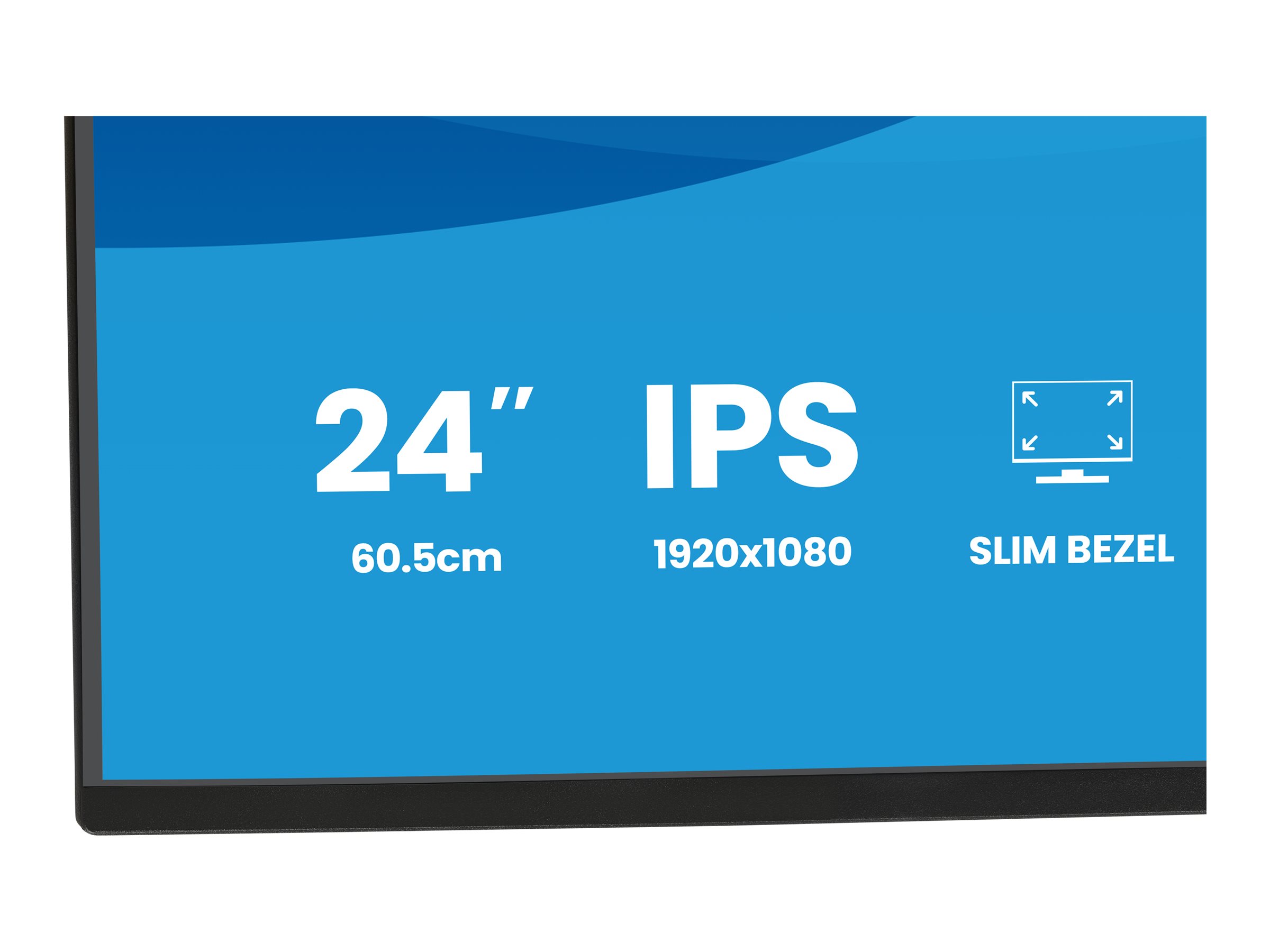 iiyama ProLite X2492HSU-B1 - LED-Monitor - 61 cm (24") - 1920 x 1080 Full HD (1080p) @ 120 Hz - IPS - 300 cd/m² - 1500:1 - 3 ms - HDMI, DisplayPort - Lautsprecher - mattschwarz