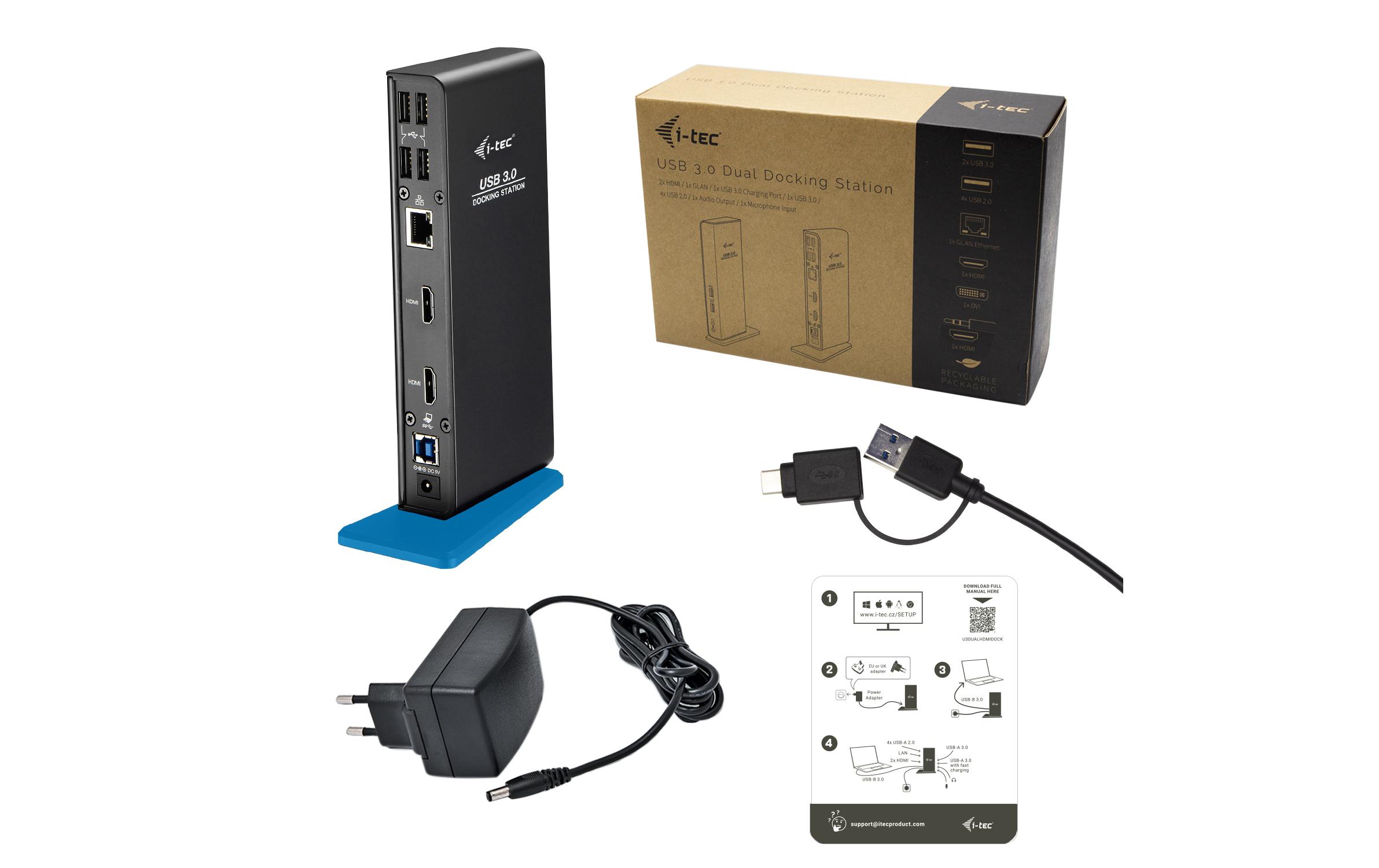 i-tec Dockingstation USB-C/USB-A Dual HDMI