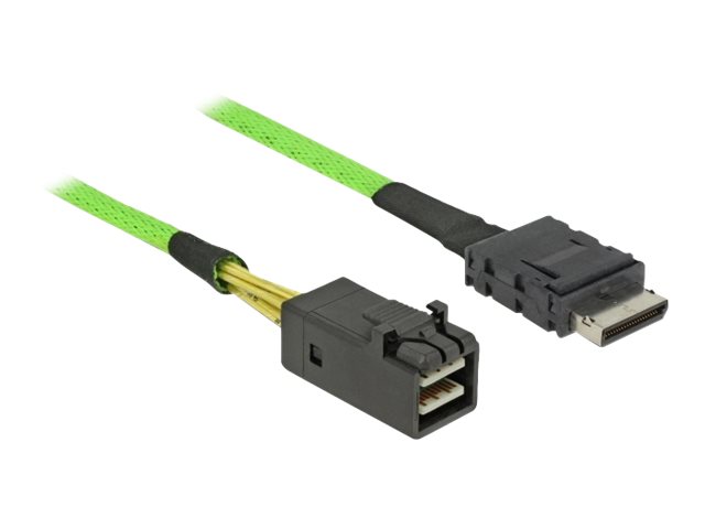 Delock OCuLink - SATA- / SAS-Kabel - SAS 12Gbit/s - 4i MiniLink SAS (SFF-8611) (M) zu Mini SAS HD (SFF-8643) (M) - 50 cm