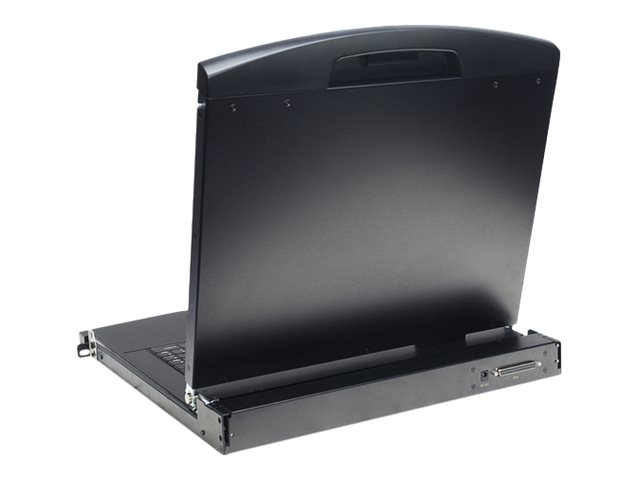 Digitus Professional DS-72211-3GE - KVM-Konsole mit KVM-Switch - 16 Anschlüsse - Deutsch - 48.3 cm (19") - Rack - einbaufähig - 1366 x 768 @ 60 Hz - 1000:1 - Schwarz, RAL 9005 - 1U