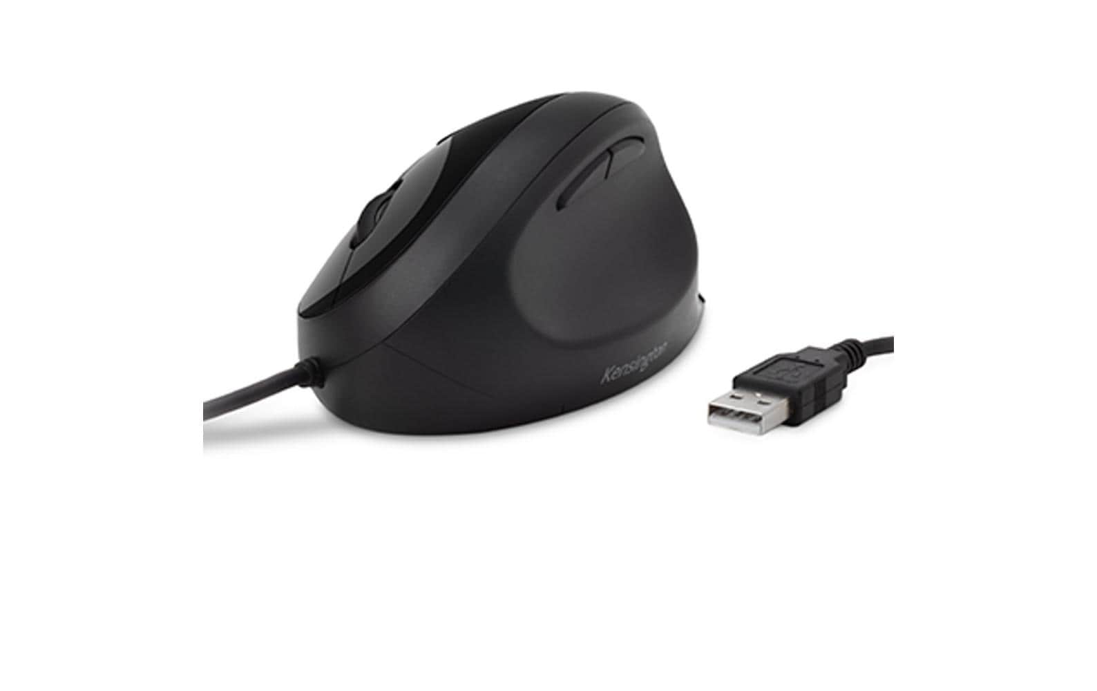 Kensington Pro Fit Ergo - Maus - USB - Schwarz