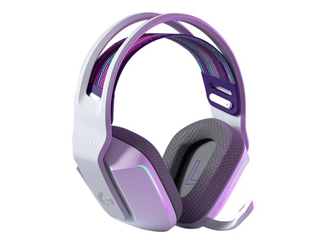 Logitech G G733 LIGHTSPEED Wireless RGB Gaming Headset - Headset - ohrumschließend - 2,4 GHz - kabellos - weiß
