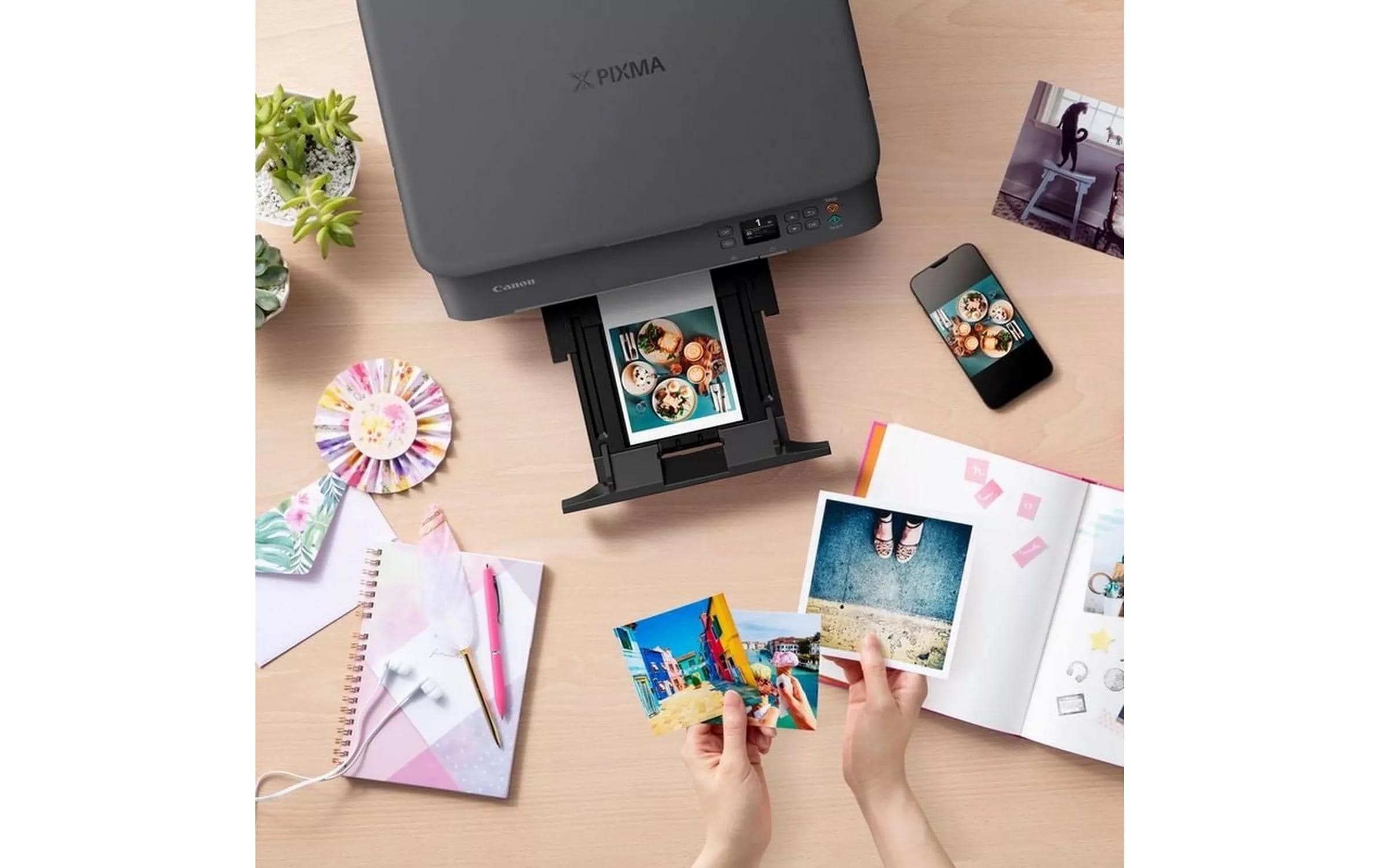 Canon PIXMA TS5350i 3-in-1 Multifunktionsdrucker Drucken, Kopieren, Scannen, Tintenstrahl, Farbe